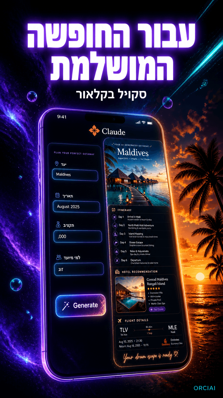 סקיל תכנון חופשה ל-Claude